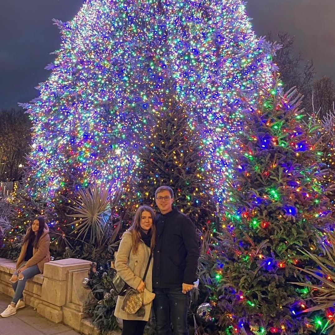 Annual big tree picture in Chicago!