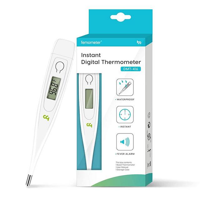 Medical Oral Thermometer for Fever, Body Temperature Fast Reading Oral Rectal Underarm Thermometer for Children Kids Adults & Babies