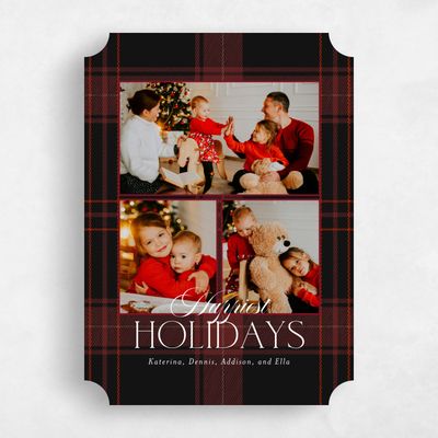 Black Ticket Holiday Card - Parkside