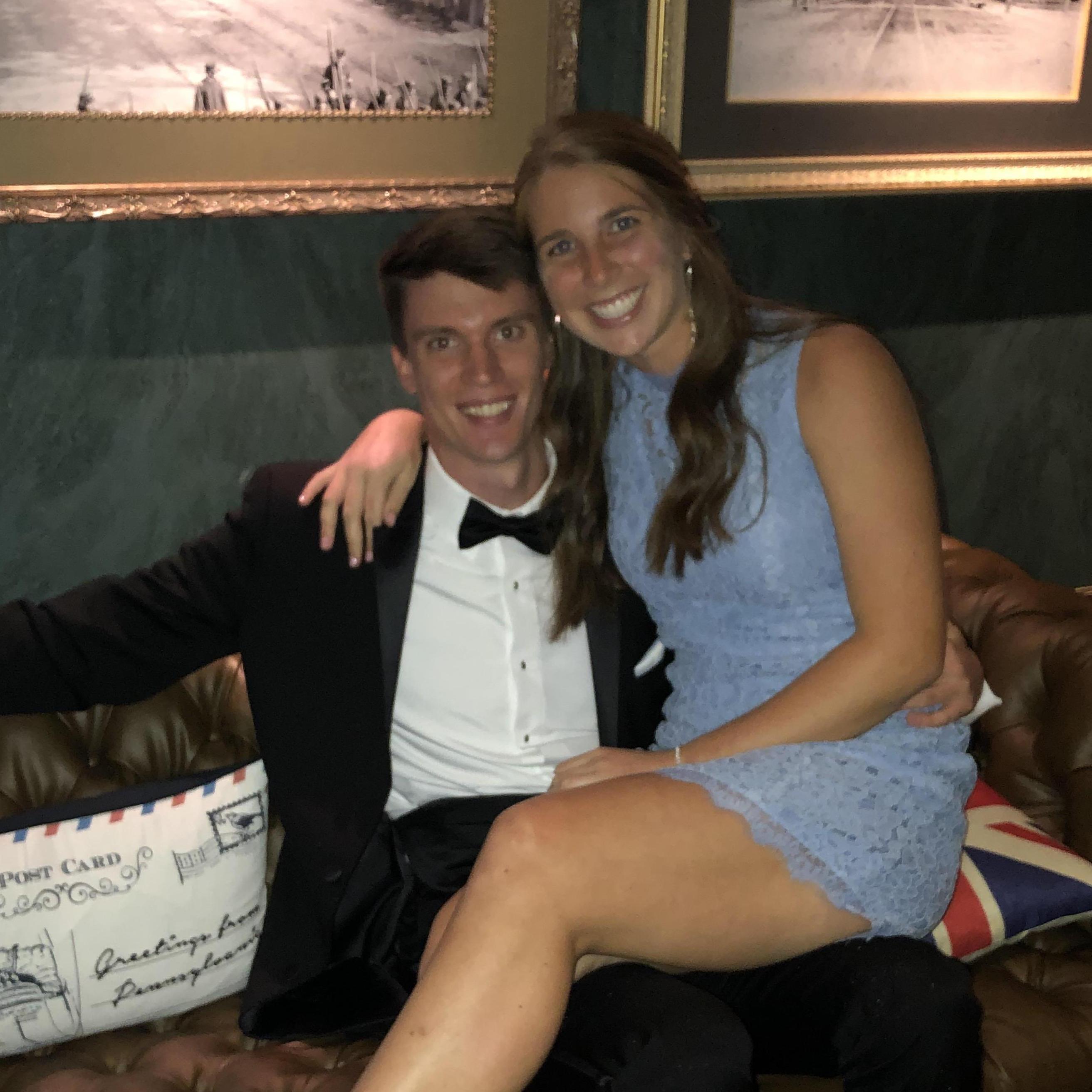 At Erin and Jeremy's wedding