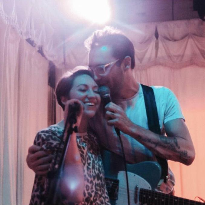 Sharing the stage