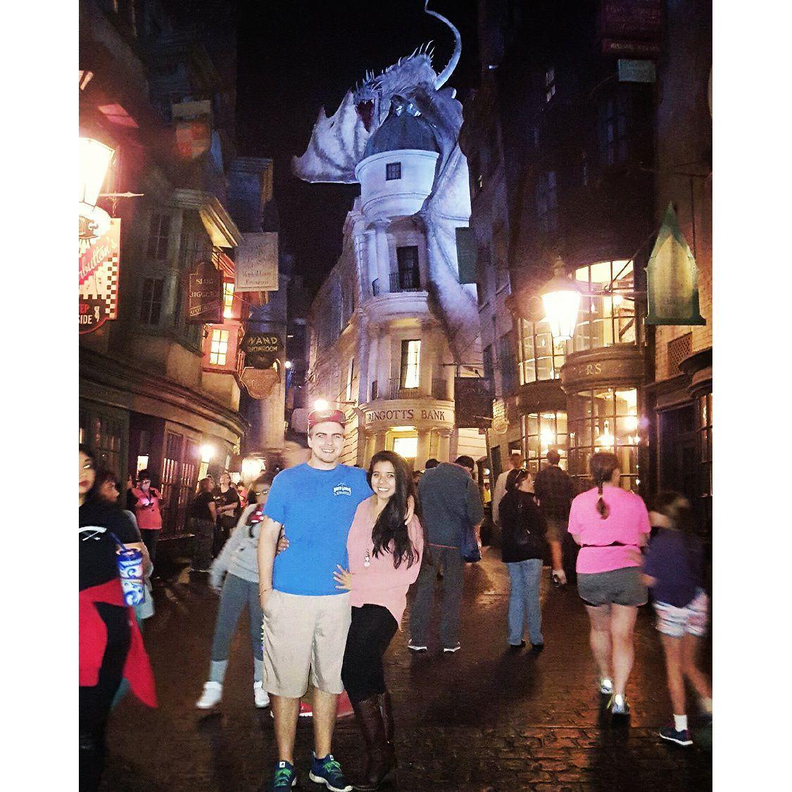 First time at Harry Potter world!