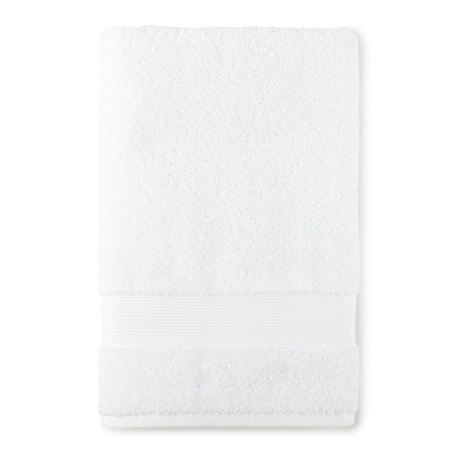 Peacock Alley Liam Turkish Bath Towels - 600 Gram Weight, Extra-Long Staple Low Twist Cotton - Luxury Bath Towel Collection in 4 Colors - Bath Sheet (White)