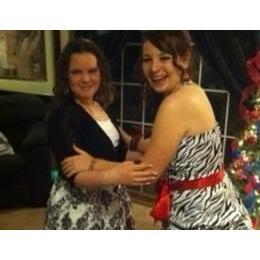 Maddi and Ashley, just before a middle school dance. It took us at least 10 pictures to get a good one, because we just cannot ever be serious together.