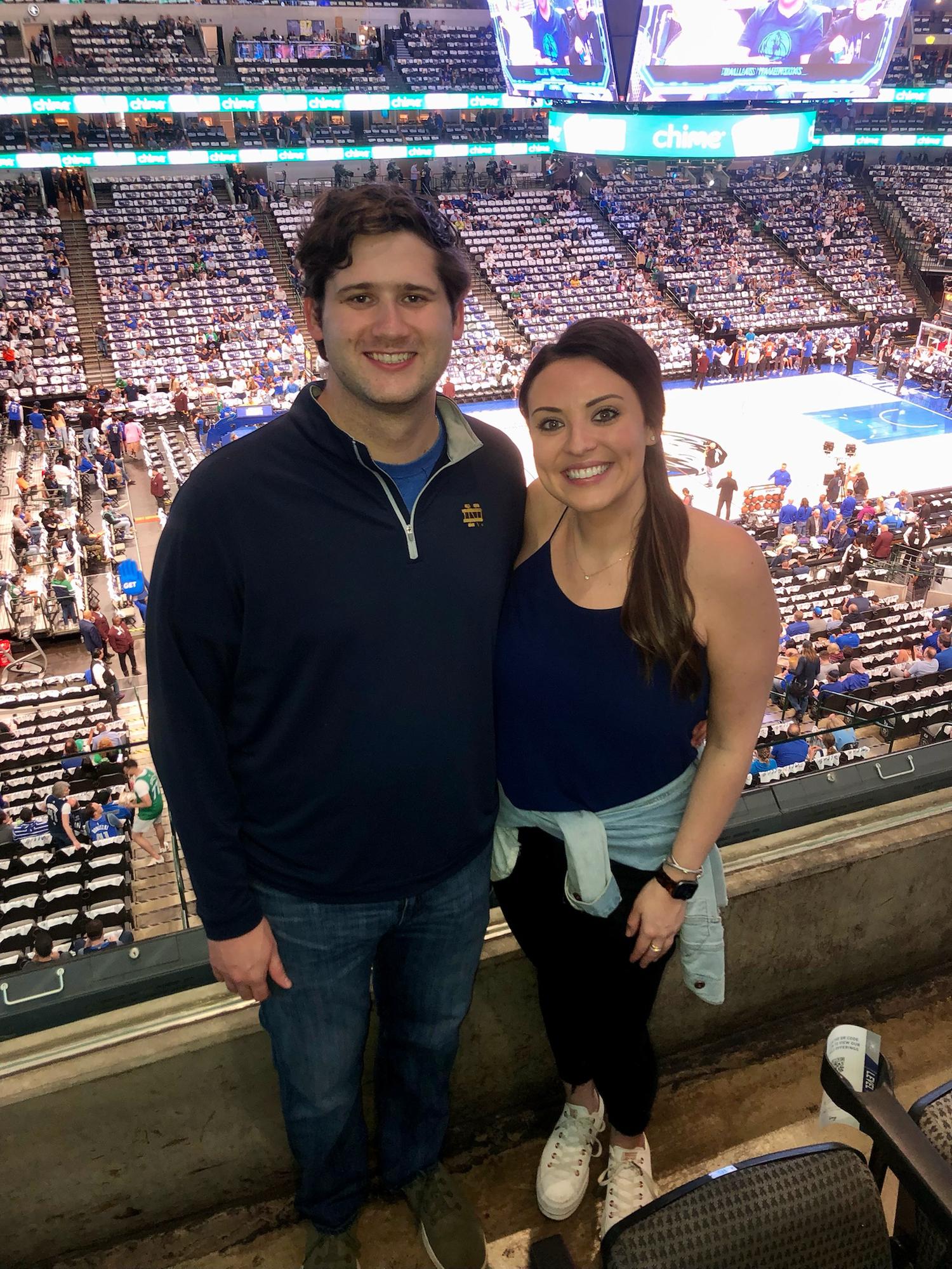 First Mavs Game Together