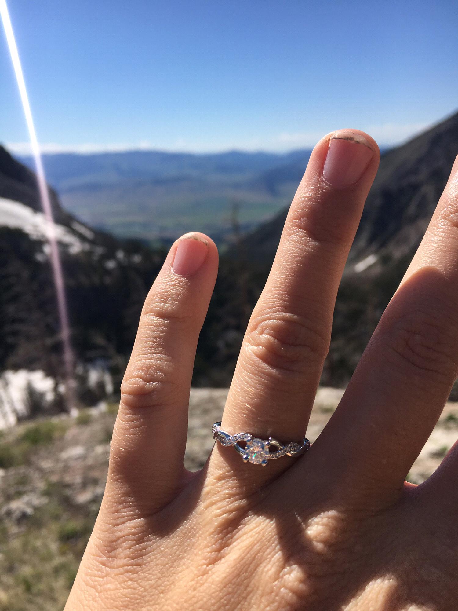 He Proposed!