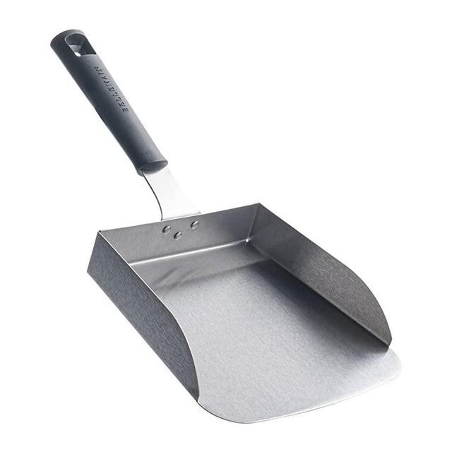 Bellemain Smash Burger Spatula for Griddle - Stainless Steel Griddle Scraper Tool, Large Griddle Spatula - Fried Food Scoop, Stir Fry Spatula, Food Mover - Hibachi Tools, Flat Top Grill Accessories