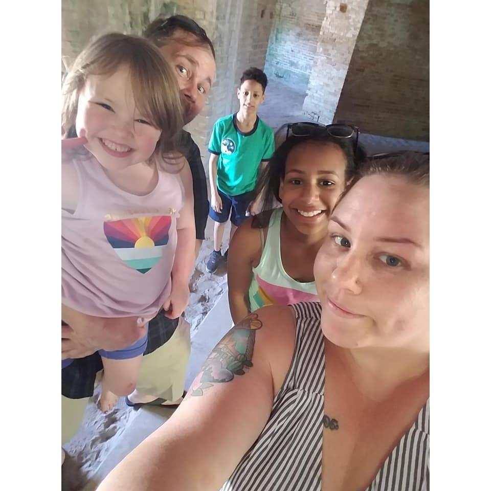 Fort Picken Family Picture!
Little did she know that he would ask her hours later!
