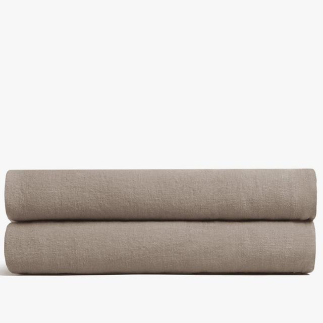 Parachute Linen Fitted Sheet - Fawn