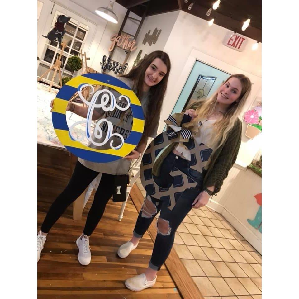 paiting with caroline