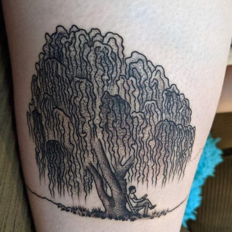 The Hawaii tattoo all healed up!