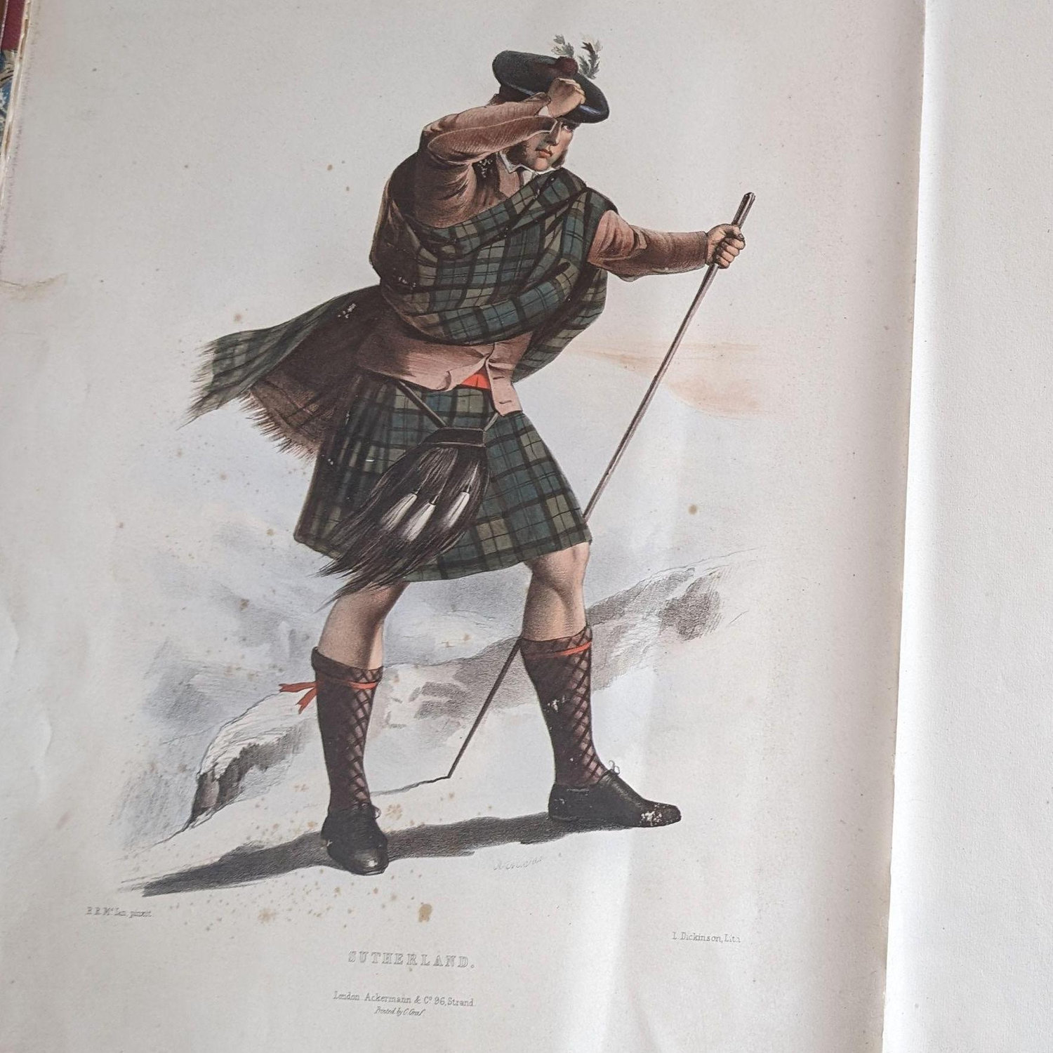 A book in the Castle Dunrobin.