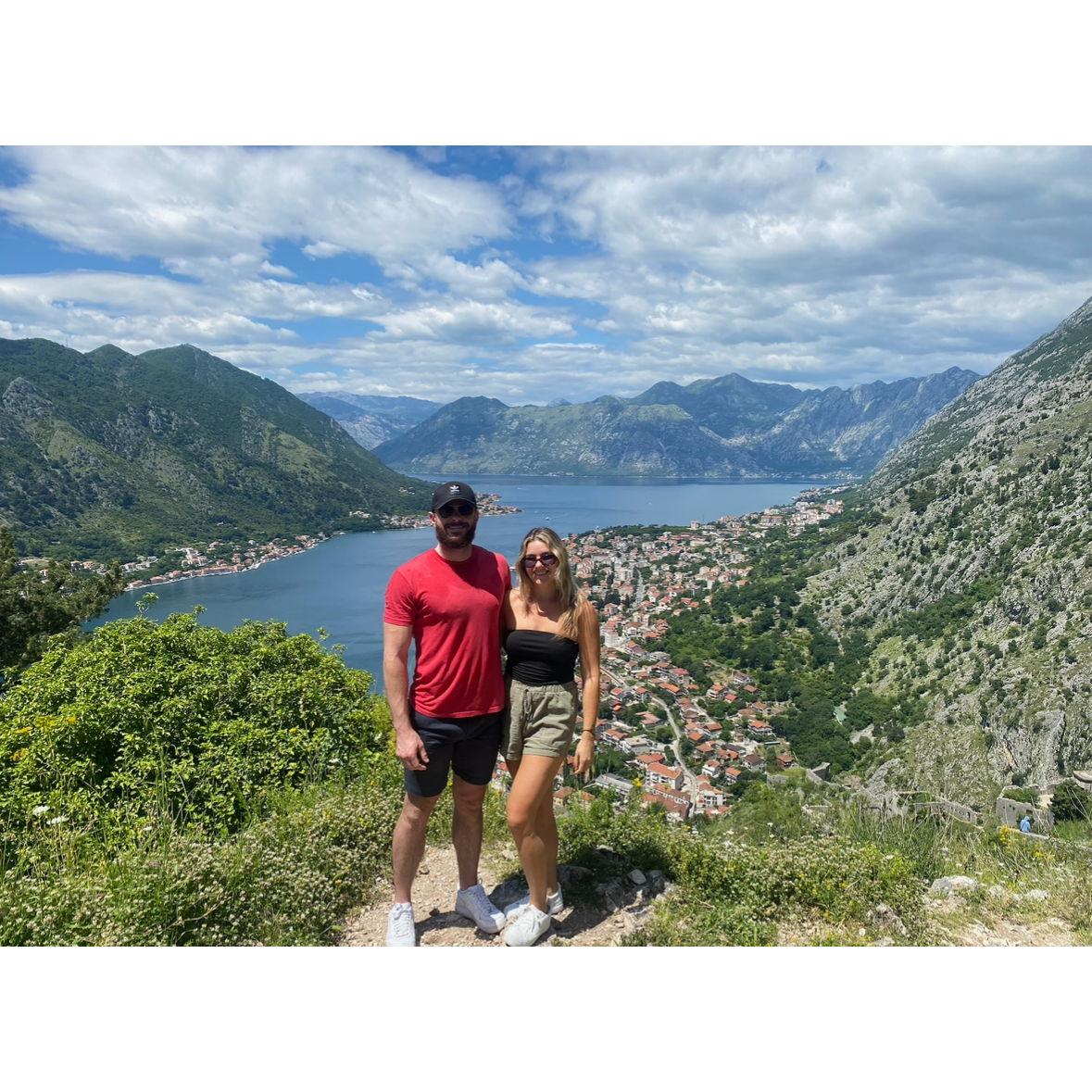 Kotor, Montenegro - A hike up for fortress (May 2025)