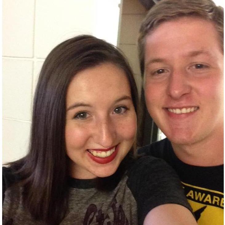 A night out together in college, spring of 2014!