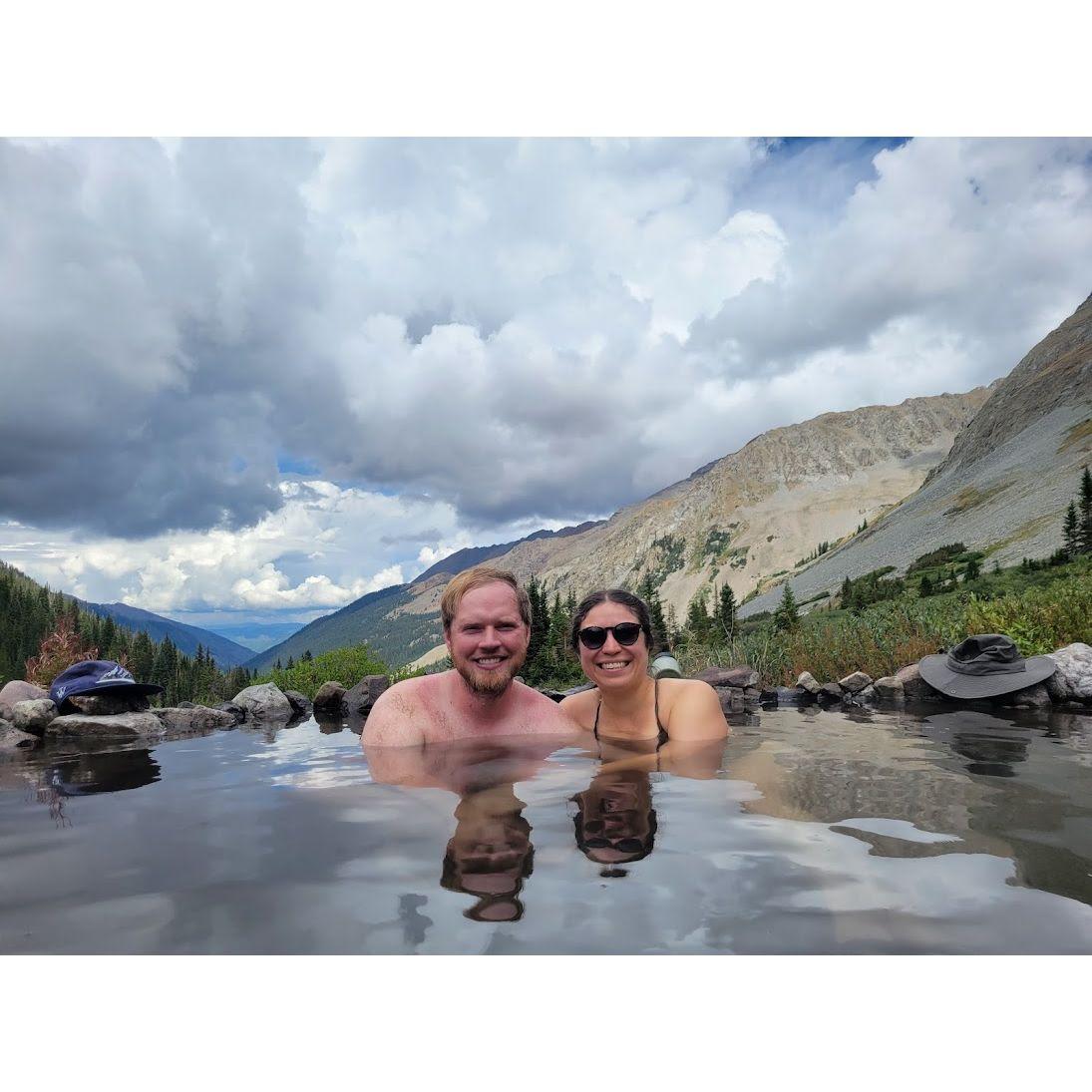 Conundrum hot springs