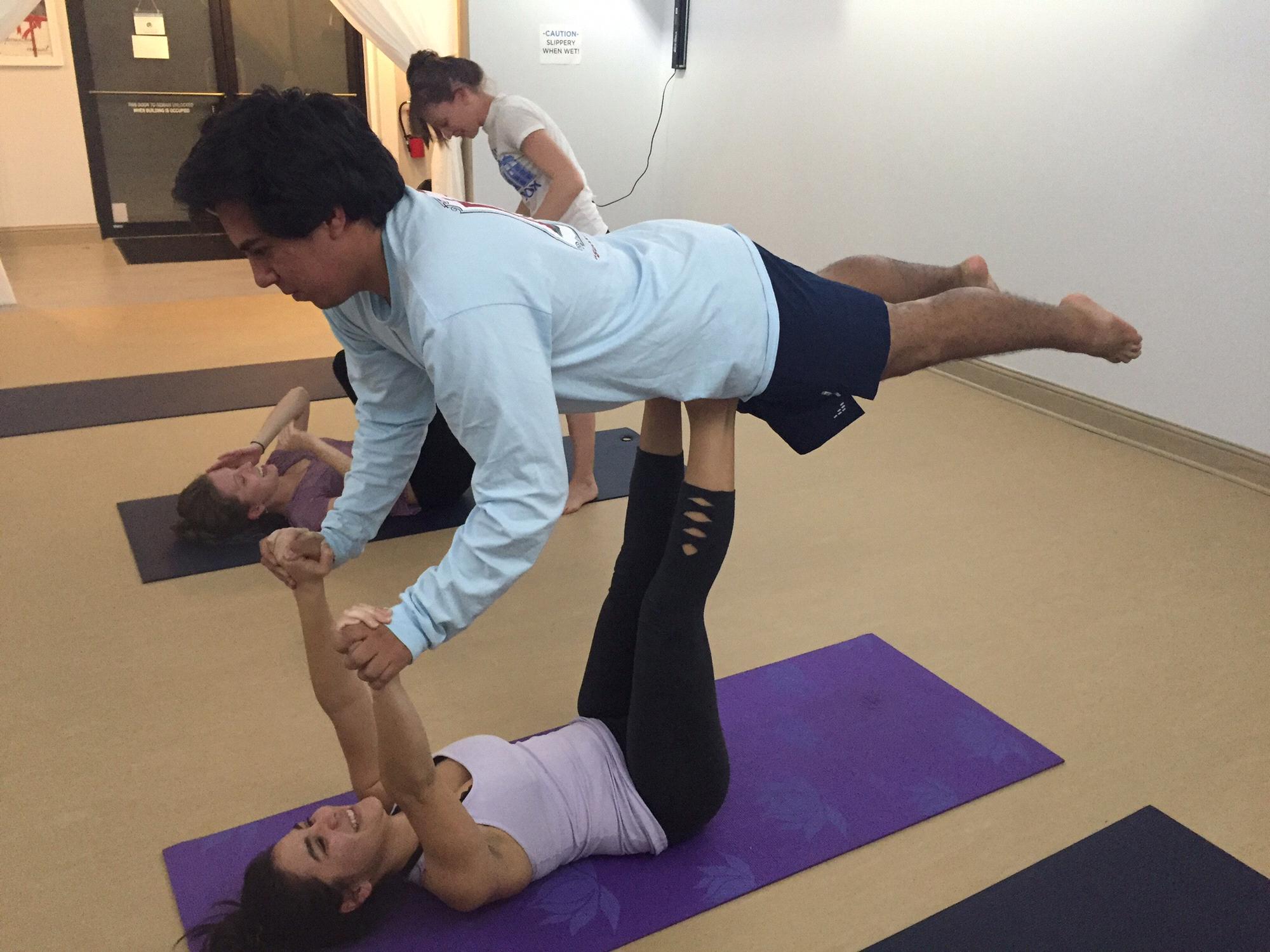 Acrobatic Yoga November 19, 2015