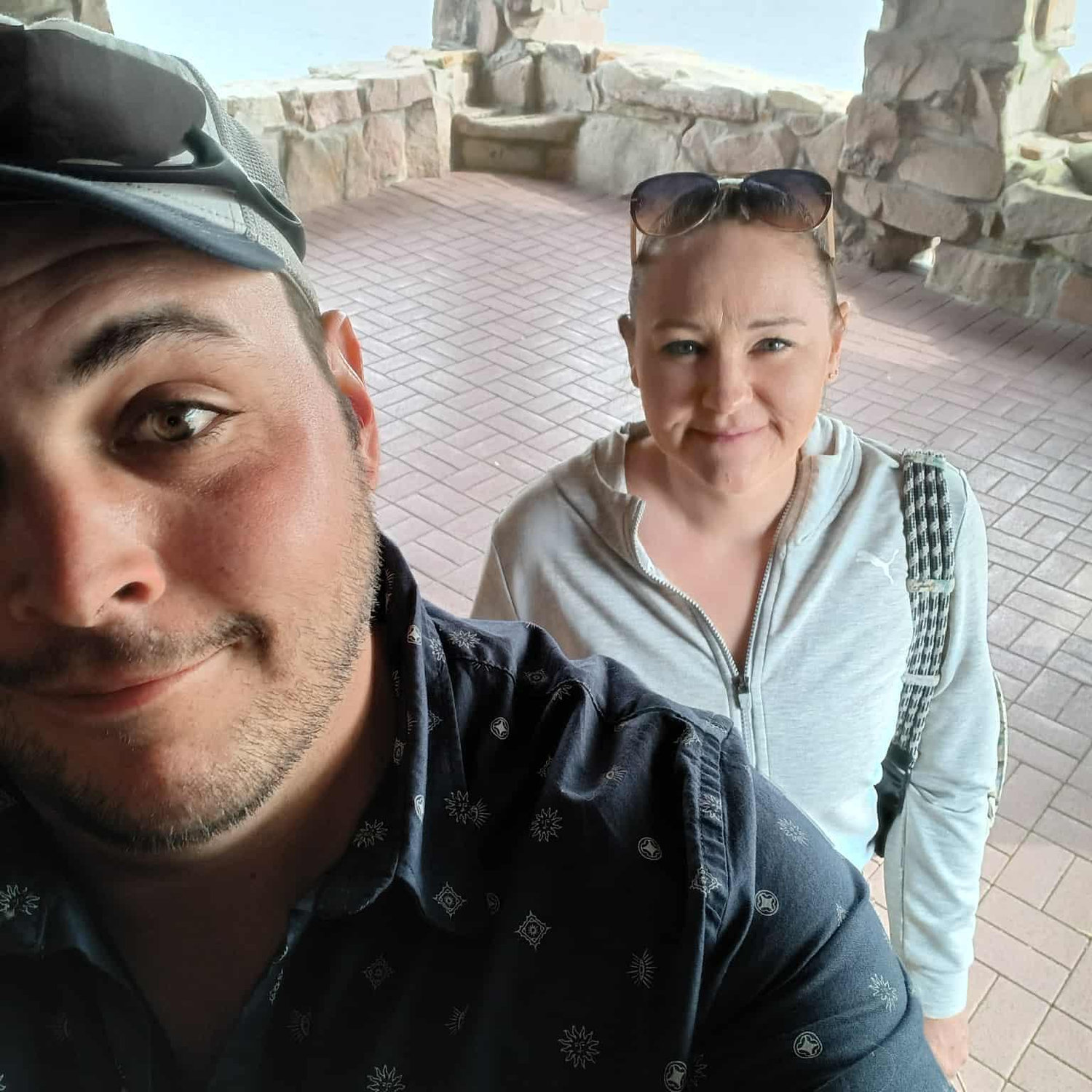 At Boldt Castle.