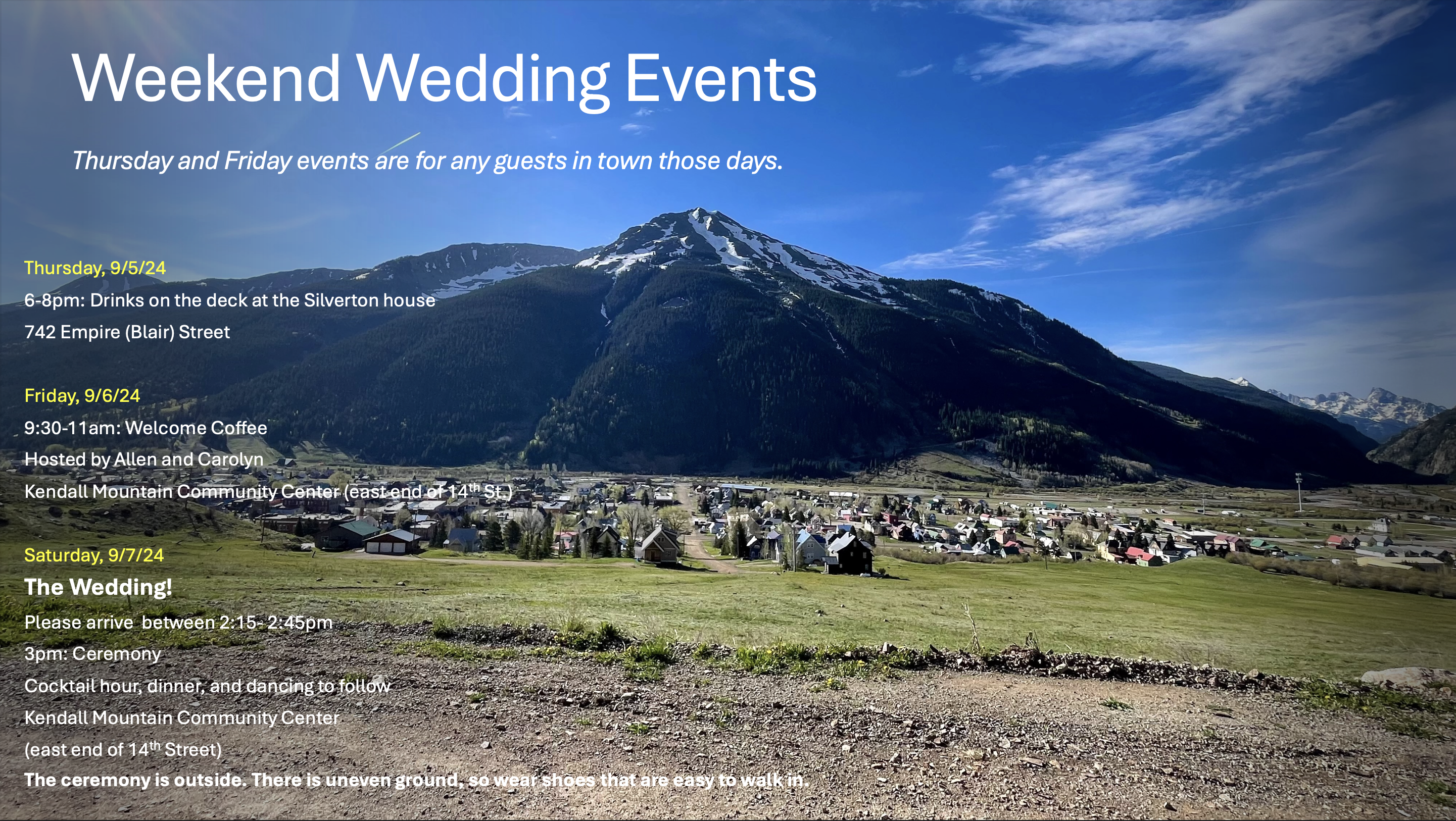 The Wedding Website of Elizabeth Brewer and Kollin Wasserlein