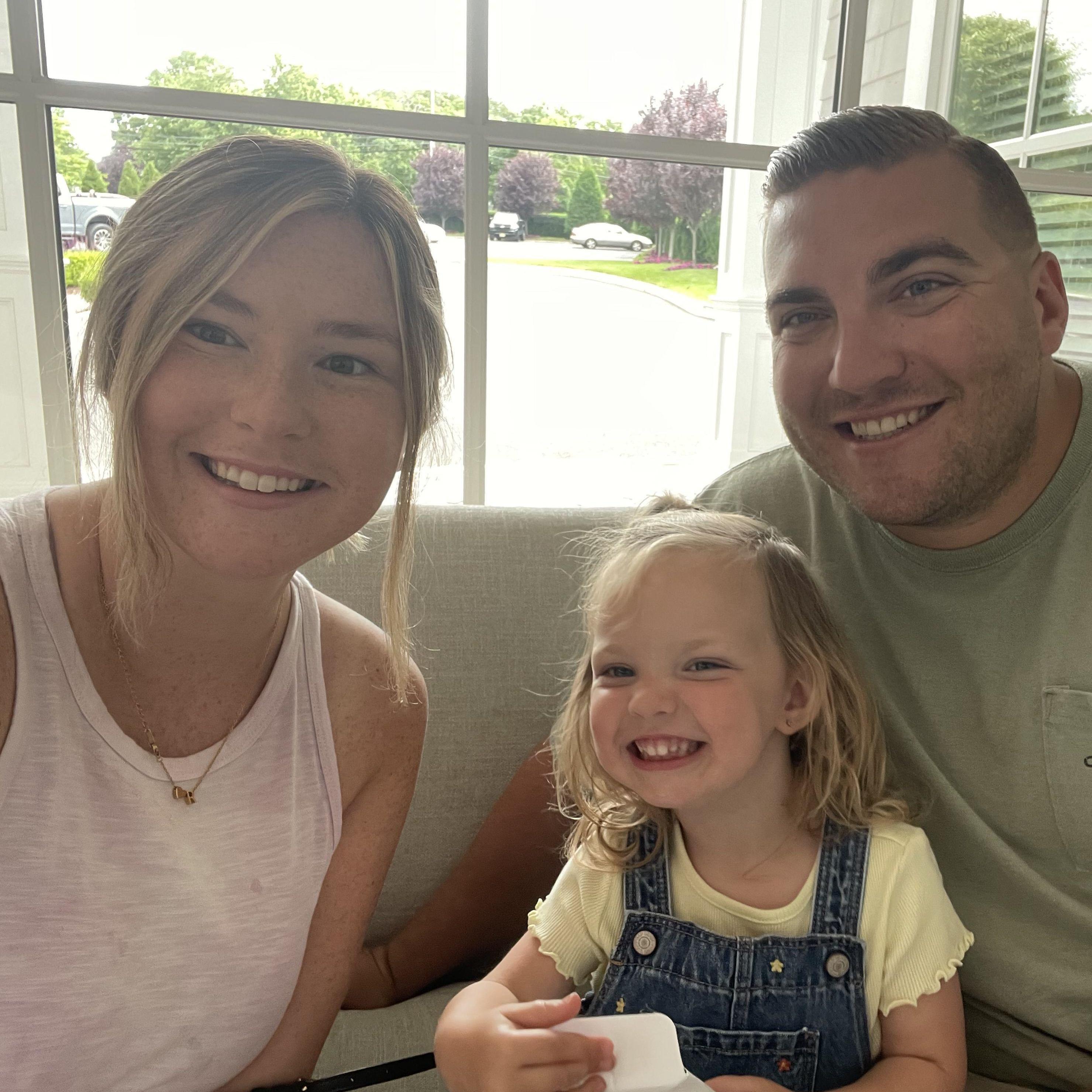 We brought Reilly to visit the venue to make sure we had her approval. She loved it!