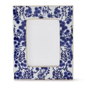 Blue and White Ceramic Frame, 5X7"
