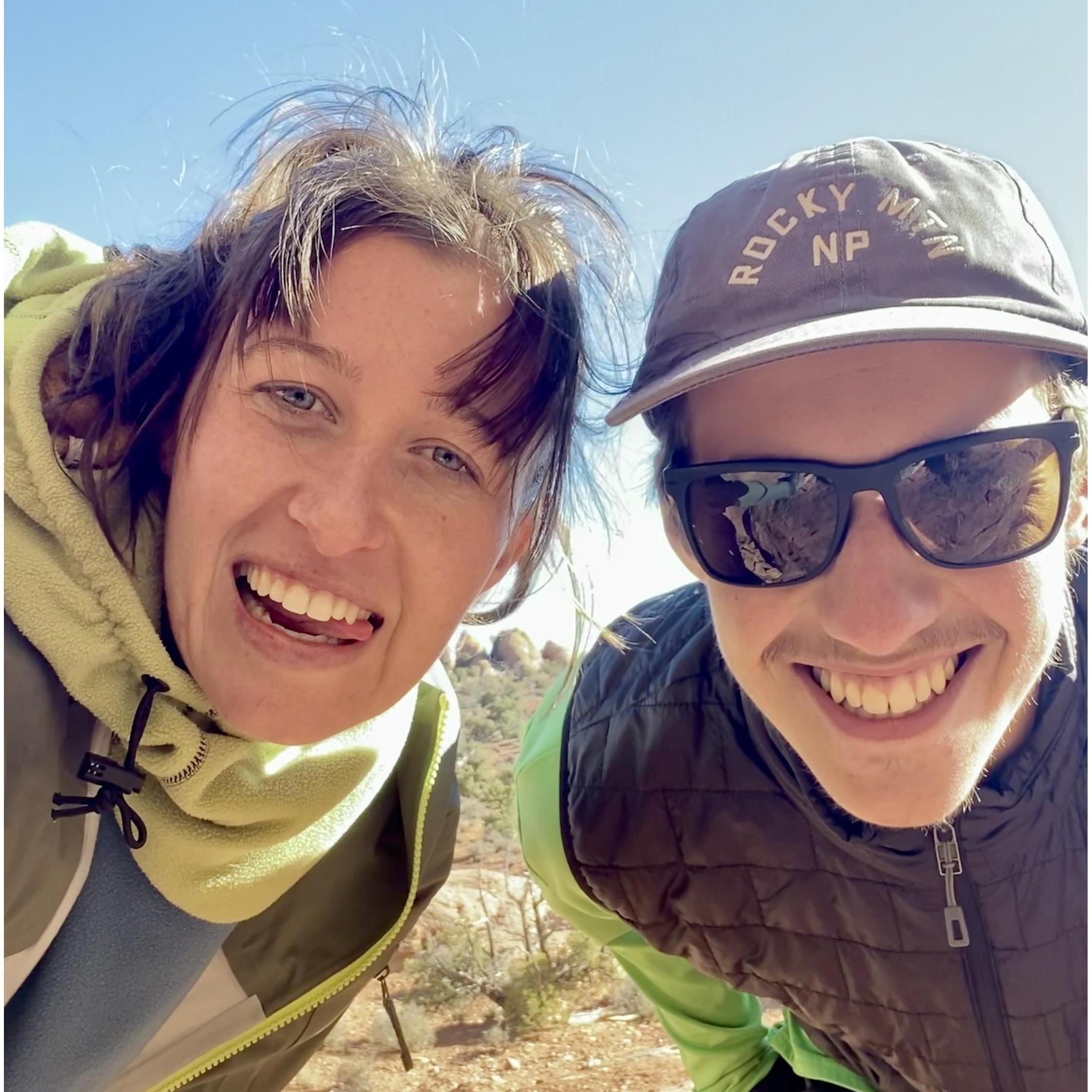 Spontaneous trip to Moab! I think we both knew we wanted to get married around this time.