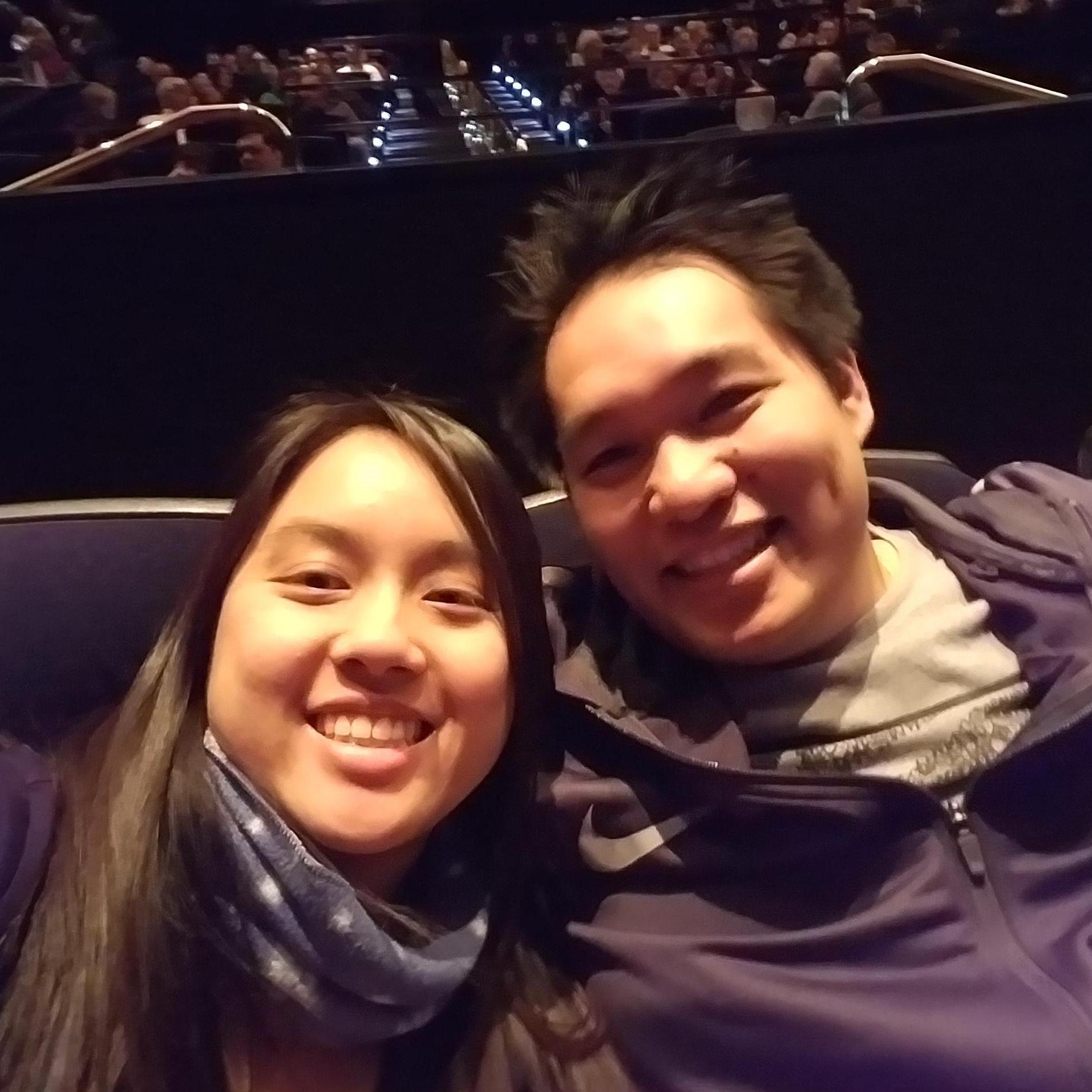 We enjoy watching shows in Vegas!