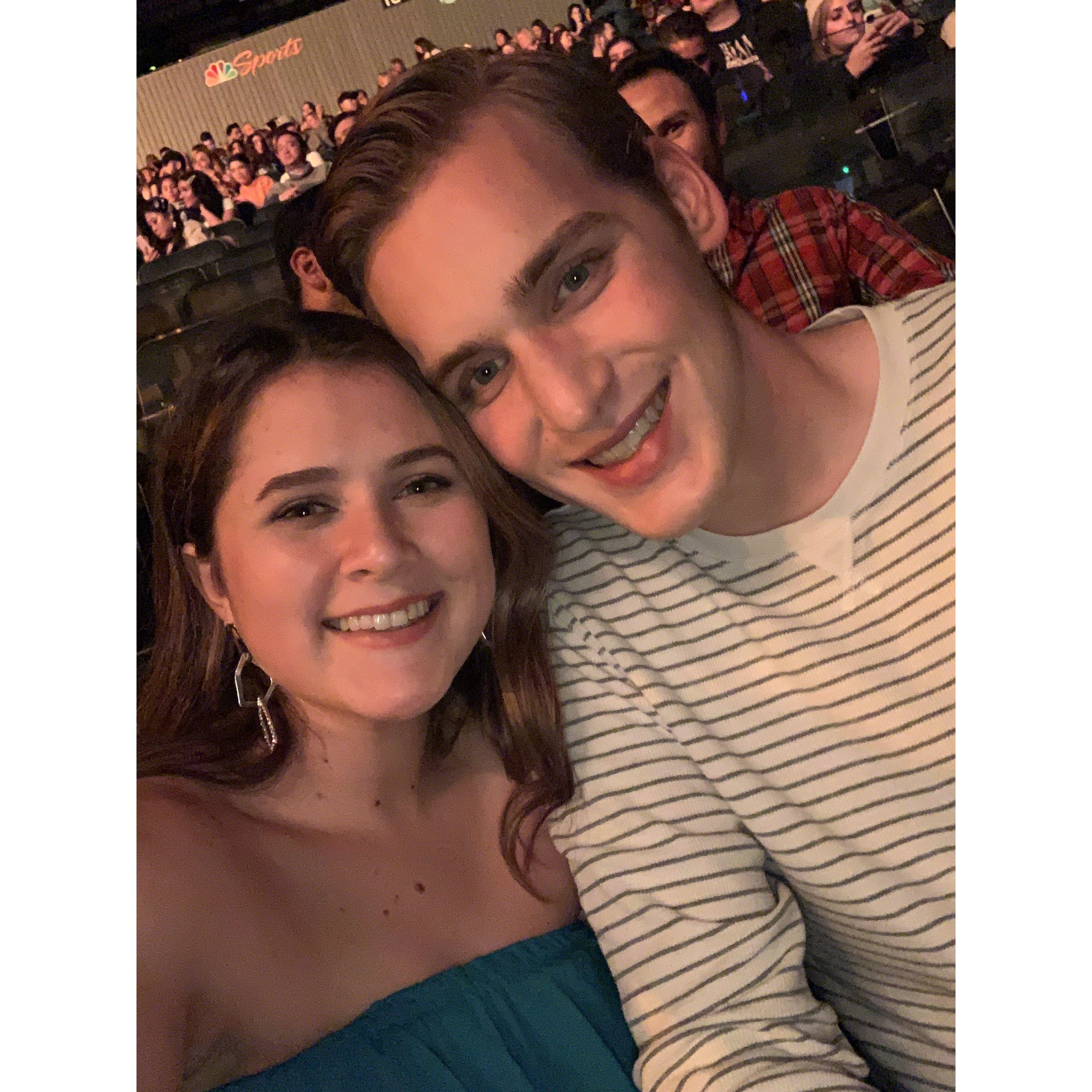 Our first concert together: Ariana Grande (2019)!