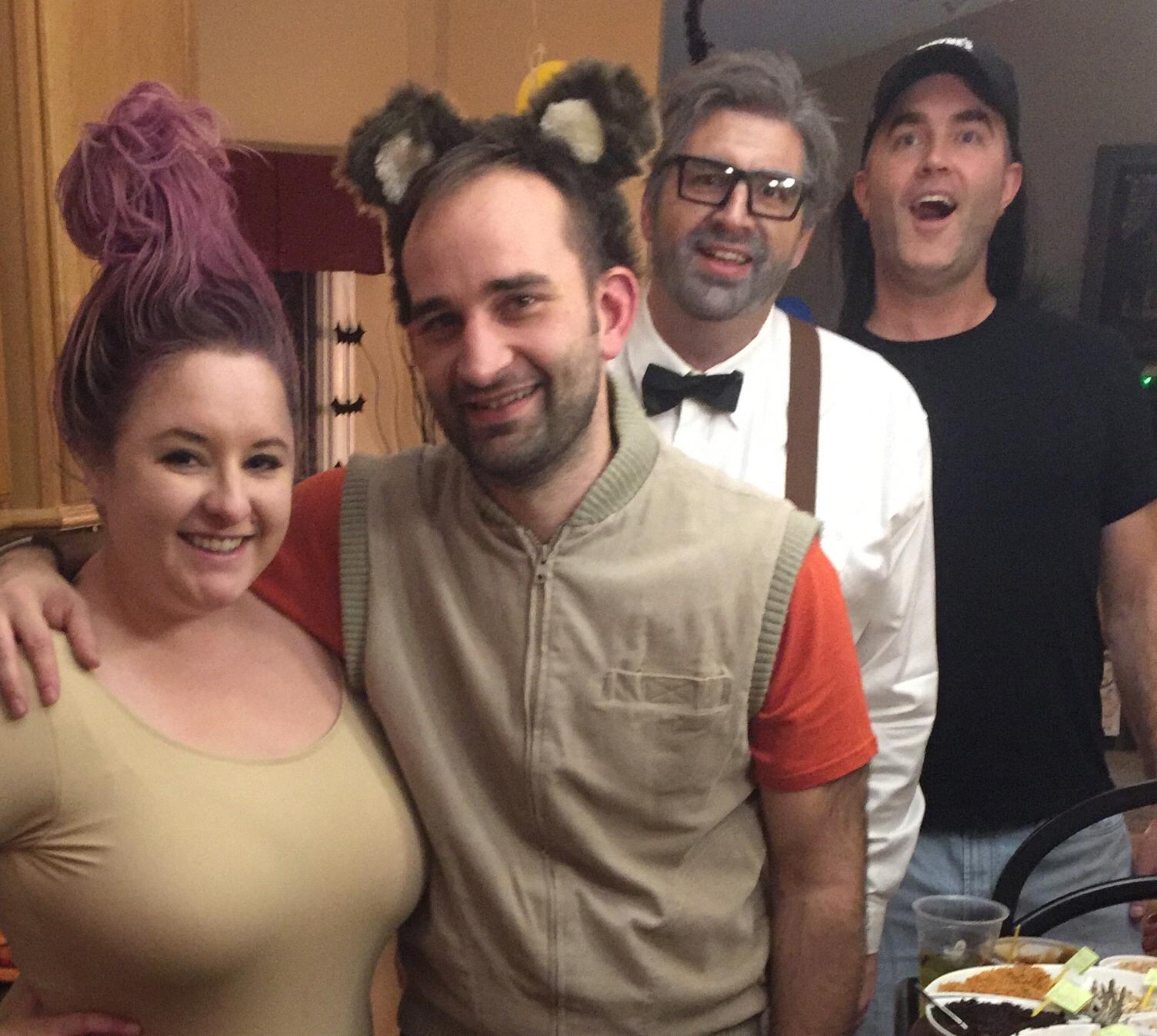 We make great 90’s toys (Troll and Teddy Ruxpin) and Carl from Up and Wayne