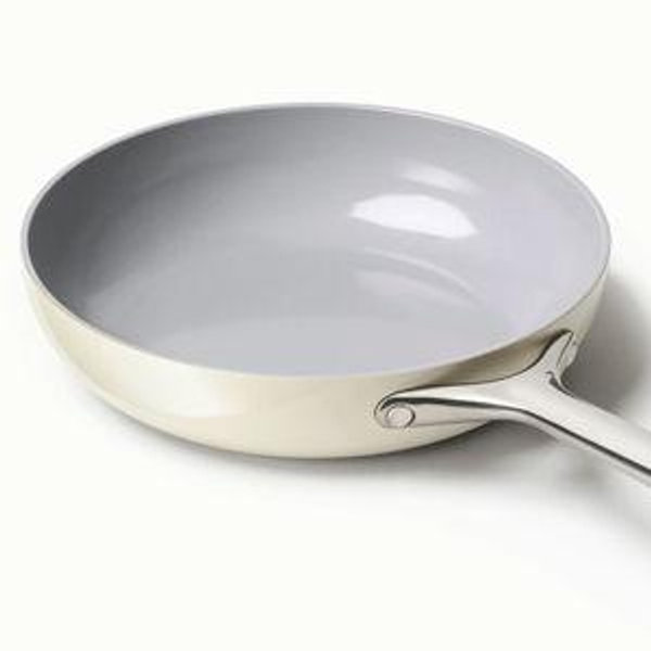 10.5 in. Fry Pan - Cream Color