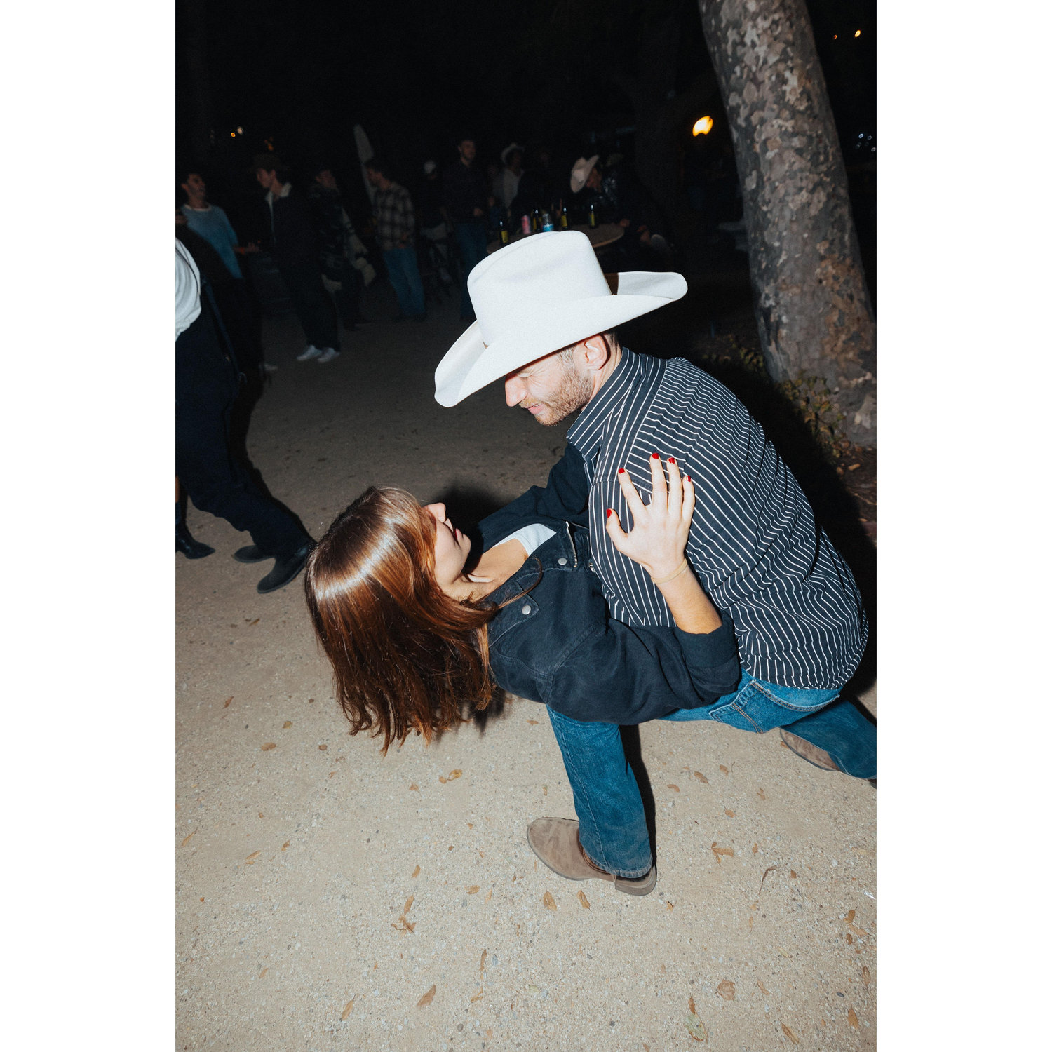We didn't know it yet, but we were dancing in the same spot where we would get married!