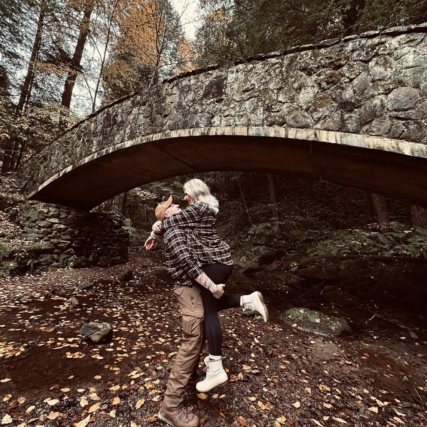 First hike together at Hocking Hills