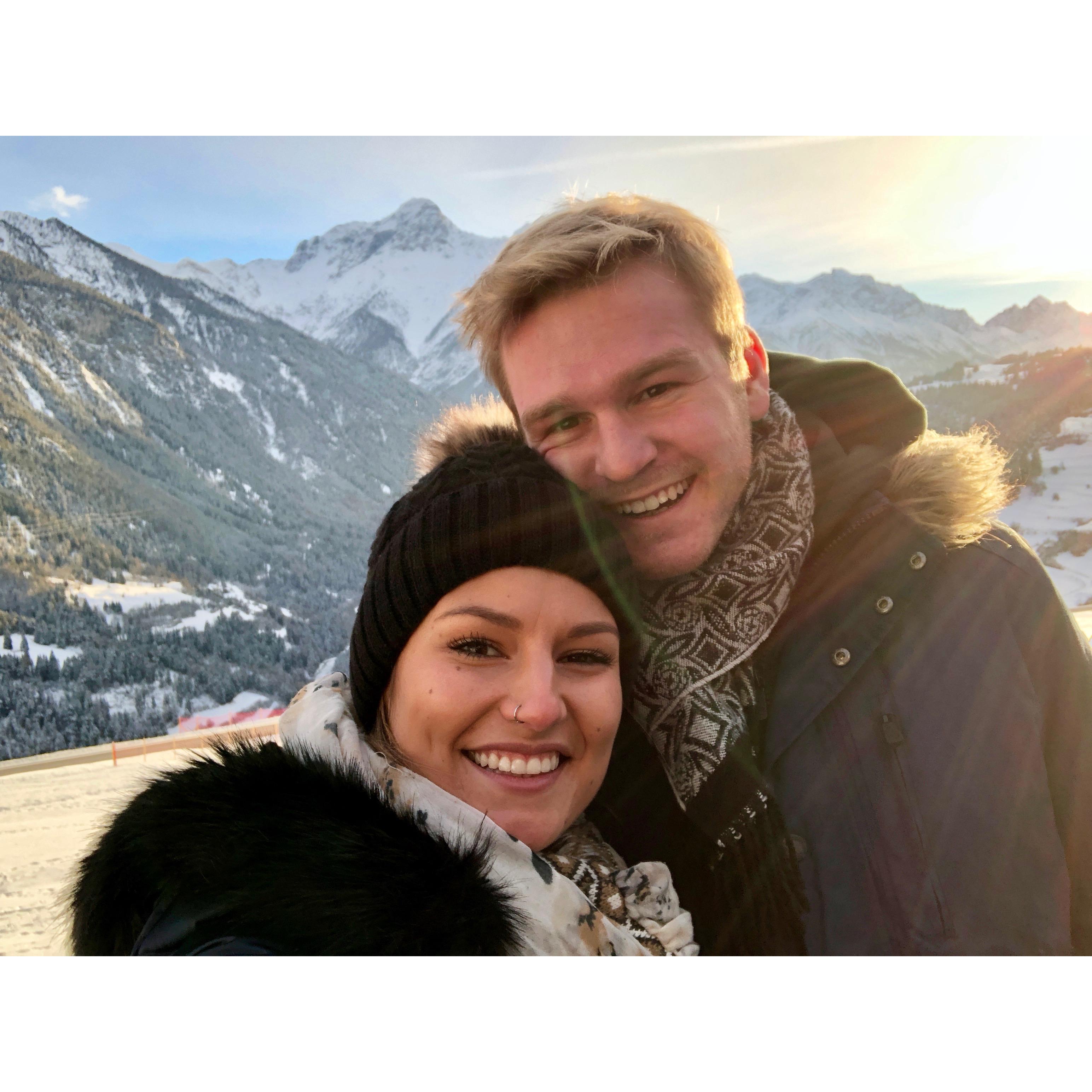 Tschlin, Switzerland - one of our favorite stops on our European Christmas - Dec 2017