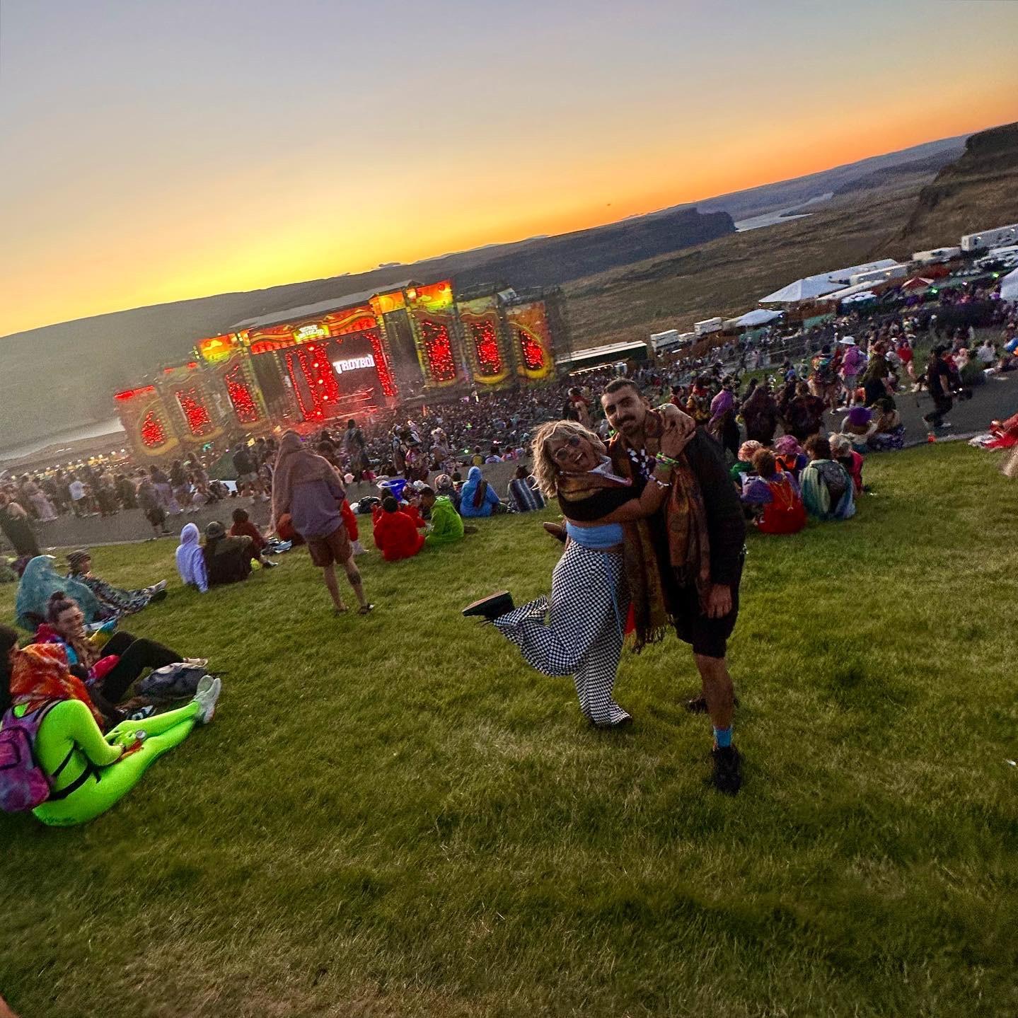 Dancing till dusk. We’ve also danced till dawn!