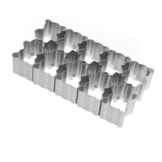 1 Piece Cookie Cutter, Biscuit Cutter, Stainless Steel Tiny Treats Baking Mold,For Foods, Cookies, Dough, Bread (Bear)