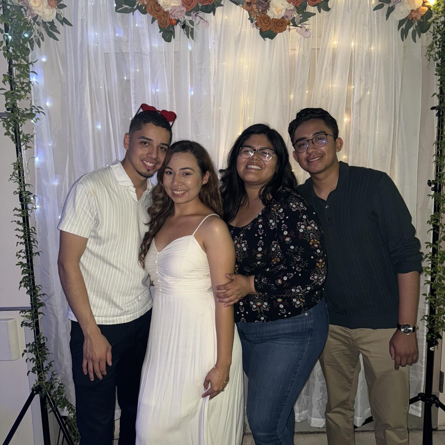Celebrating our Friends getting Married!