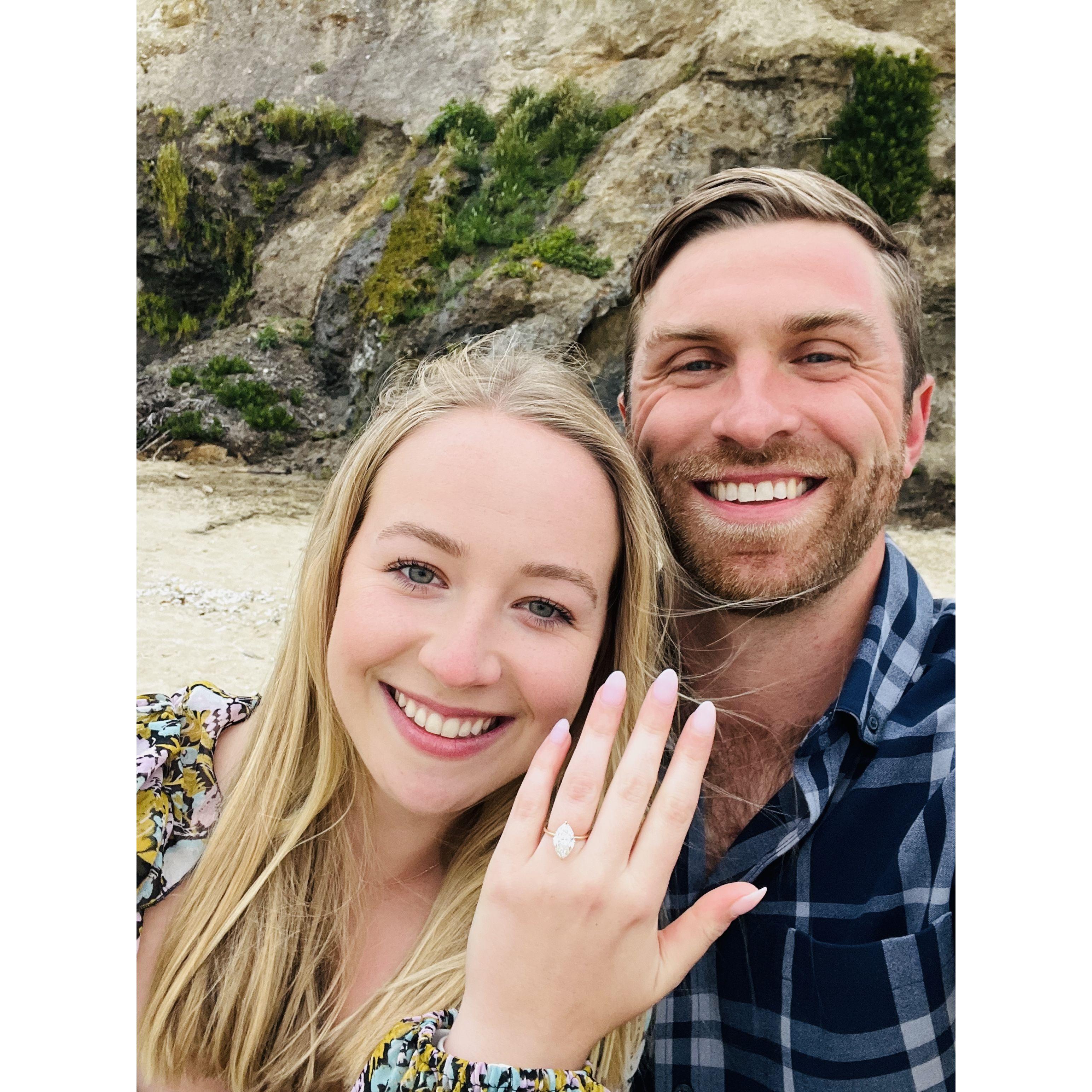 June 2023- Engaged in Half Moon Bay, CA