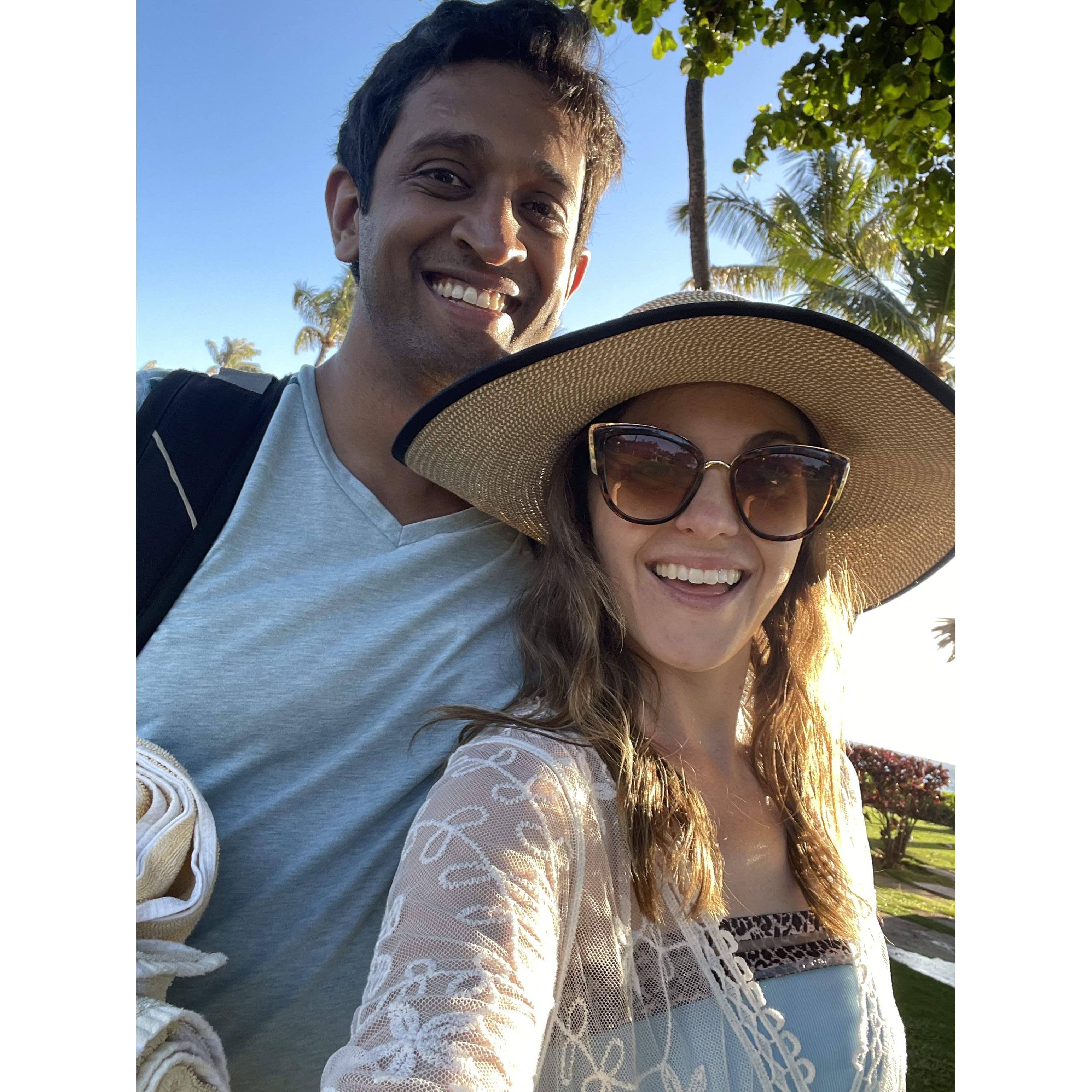 We enjoyed the rest of our time with more beach and more hikes. :)