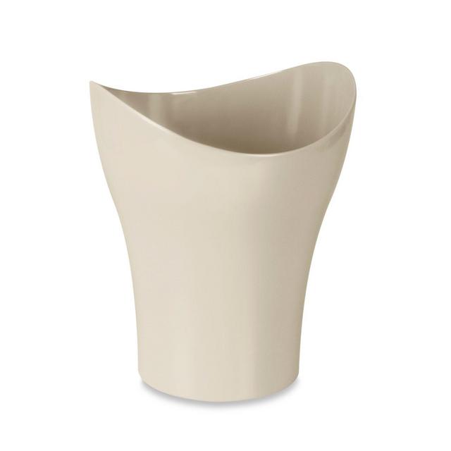 Umbra® Curvino Wastebasket in Linen