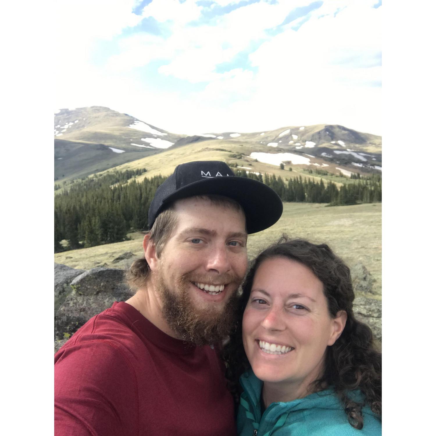They knew it was true love because Patrick shared his favorite secret backpacking spot and Michelle tolerated that hideous mullet