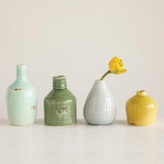 4-Piece Decorative Terracotta Vase Set