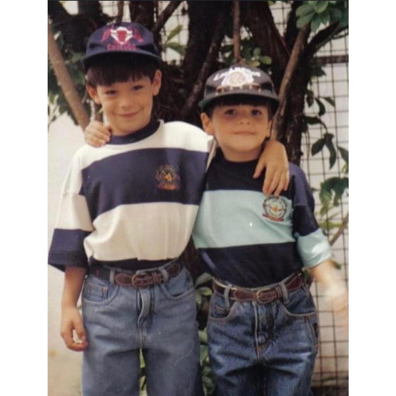 One of these adorable boys grew up to be the groom! Can you figure out which one?
Hint: The cuter one!😄