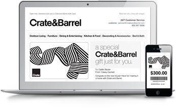 Crate&Barrel Gift Card