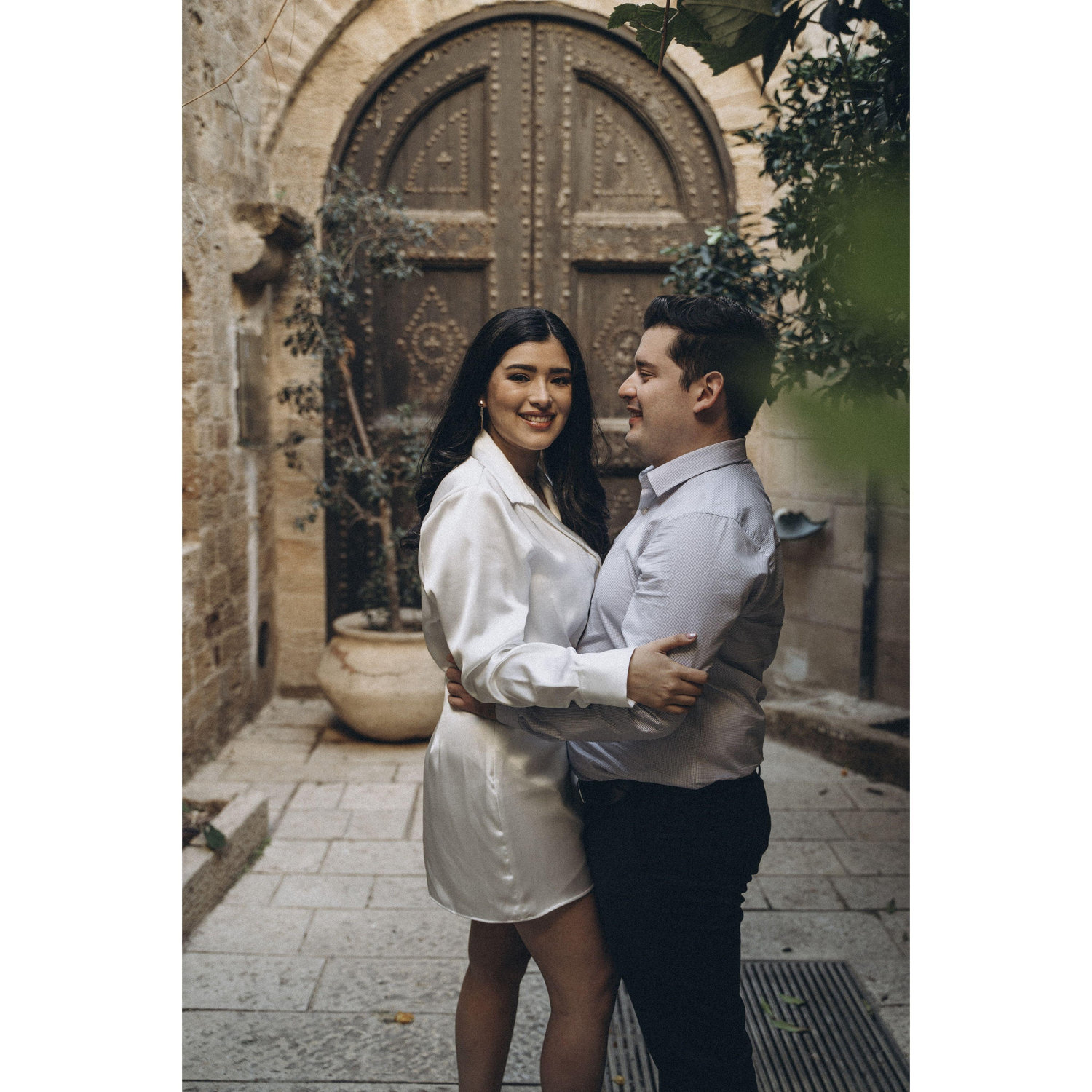 Nuestra sesión de fotos en Tel Aviv, después de nuestra boda civil