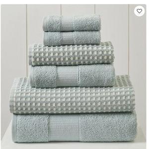 Amrapur Modern Threads Cobblestone 6-piece Bath Towel Set