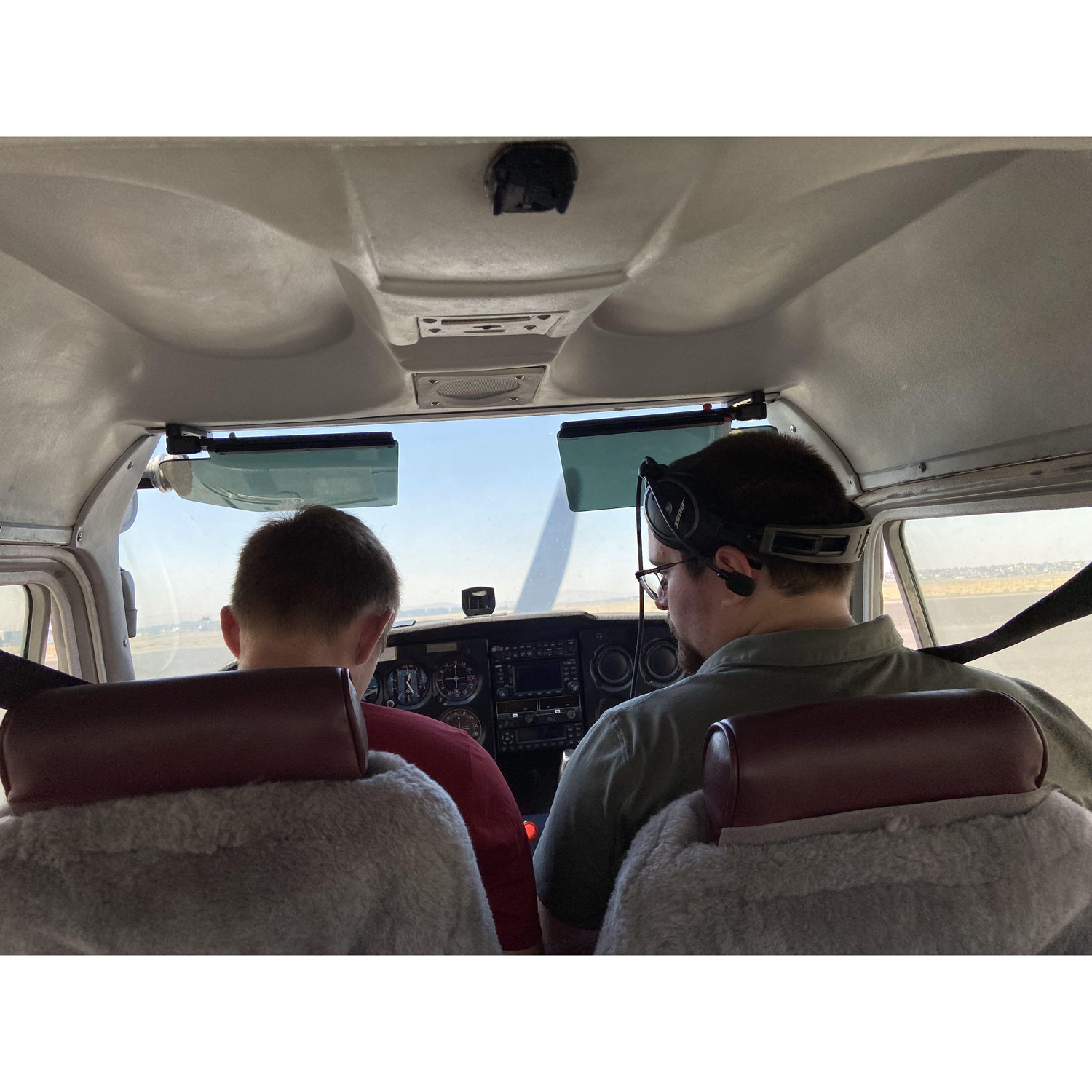 ... giving madilyn some decent in-flight scares!