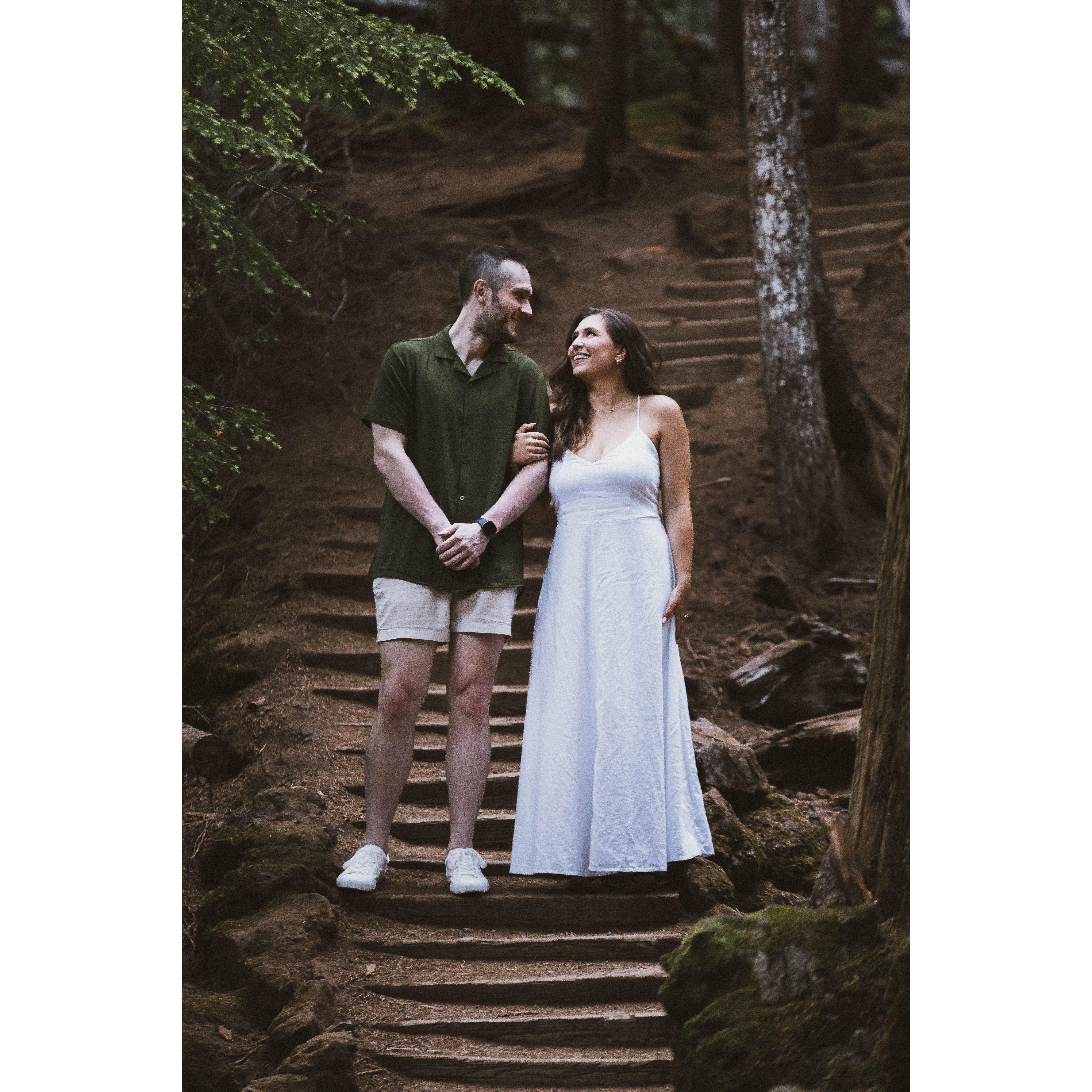 Our engagement shoot with Tony Gambino, just outside of Sisters, Oregon!