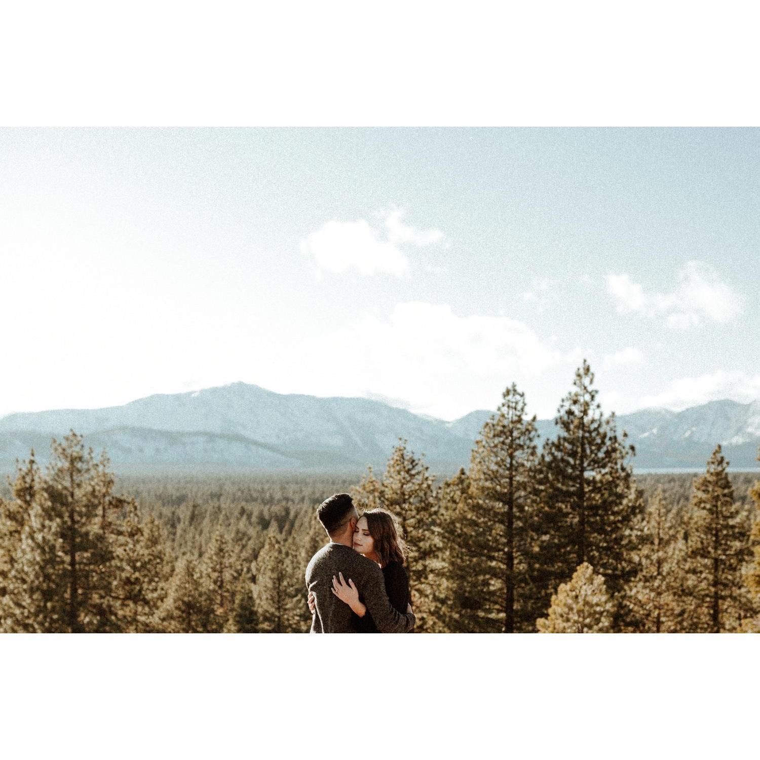 Engagement pictures in South Lake Tahoe