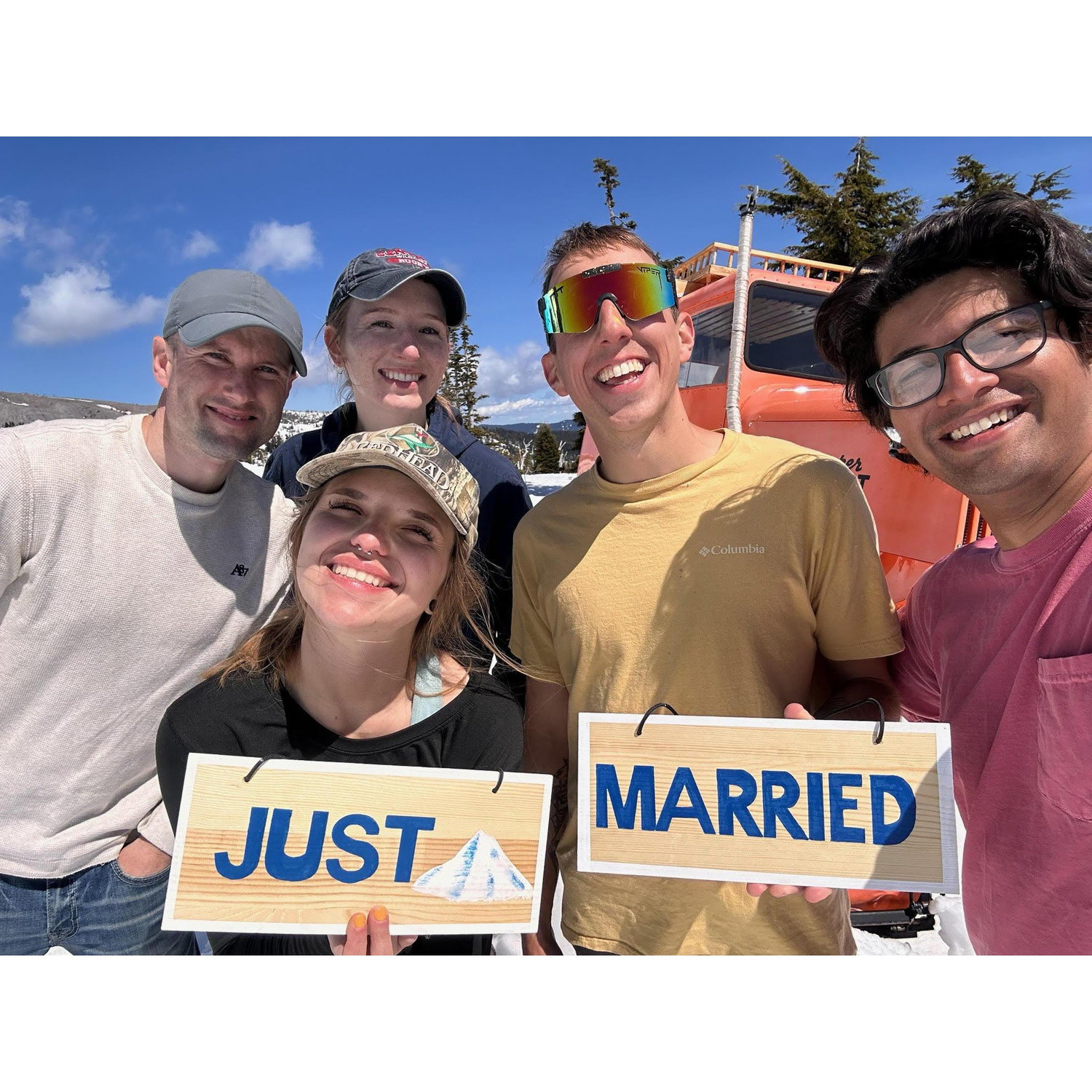 The completion of our several-hour journey. Smiles all around! (Sunburns and deep sleep to follow.)