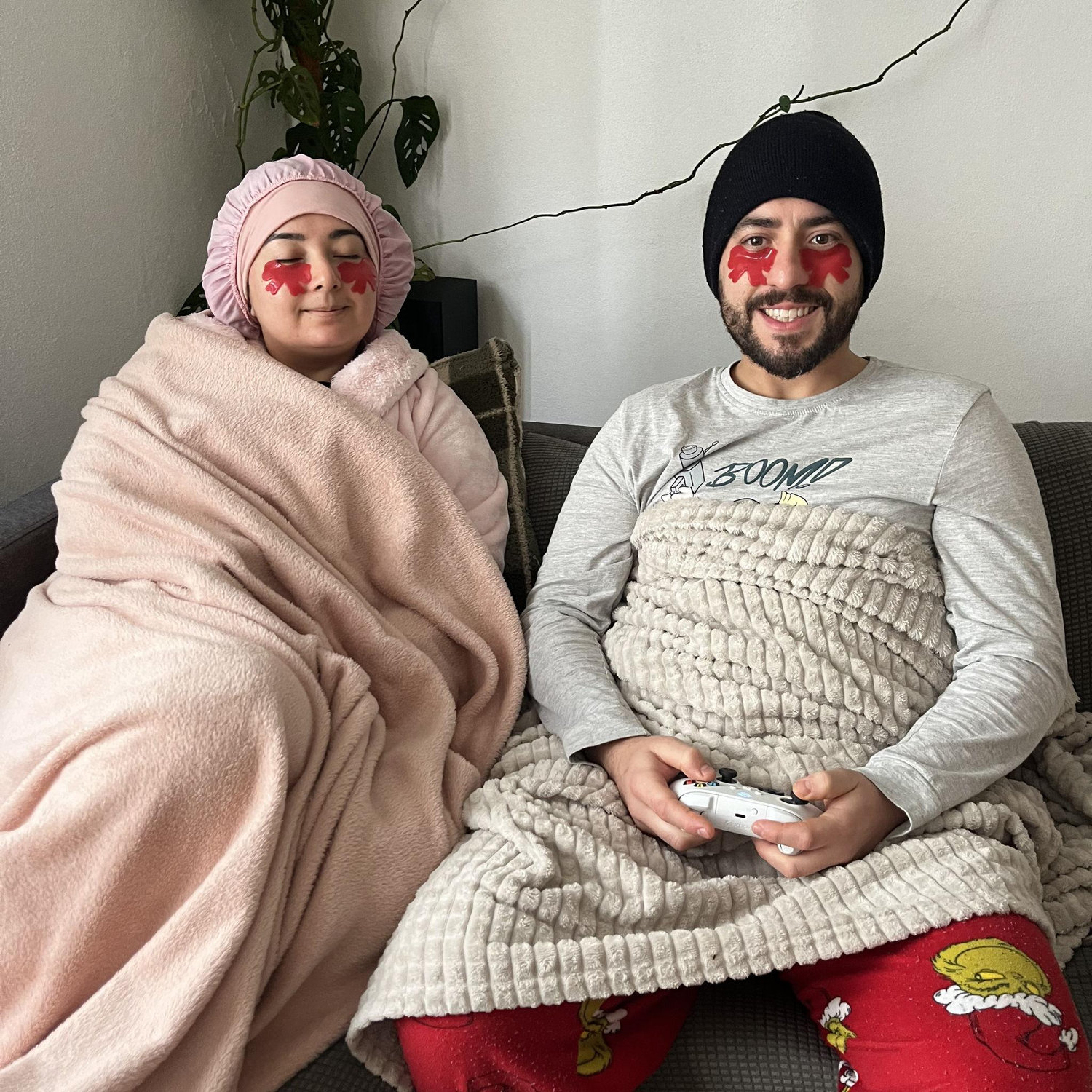 Todo casal bonito tem dia de beleza