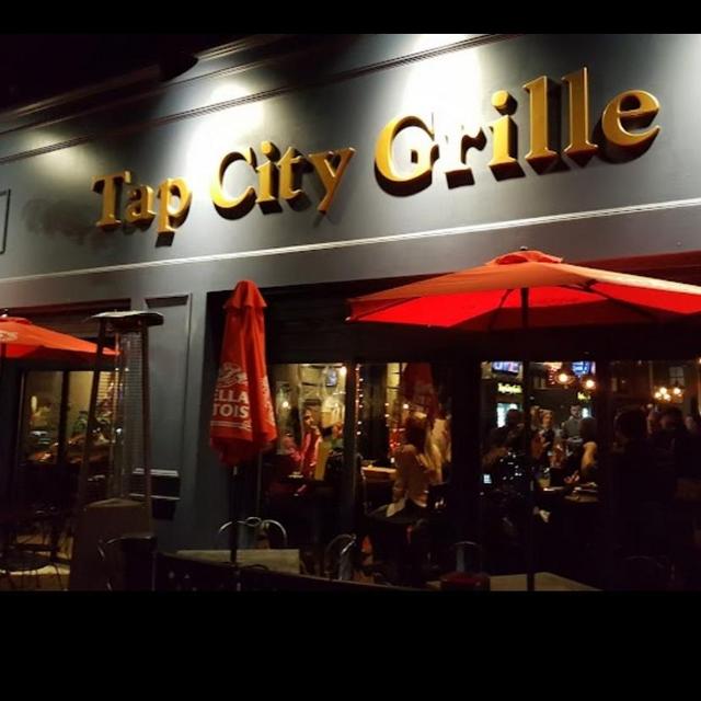 Tap City Grille dinner for two gift card